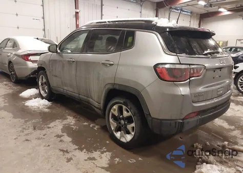 2020 Jeep Compass Limited 4X4 from USA, damaged, VIN 3C4NJDCB6LT157031